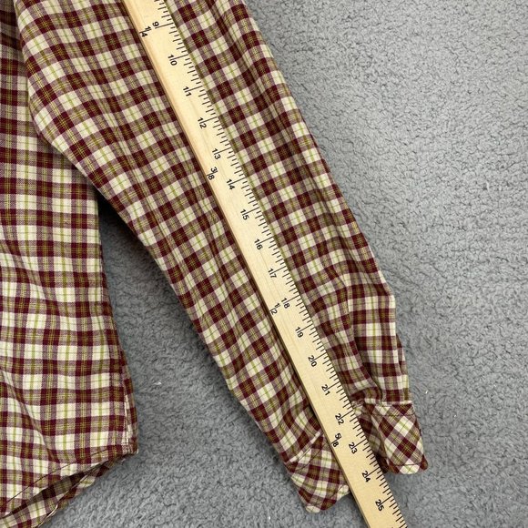 ExOfficio‎ Shirt Men's M Lightweight  Plaid Long Sleeve shirt - Picture 7 of 8